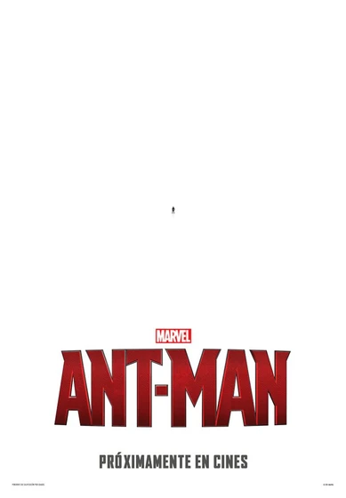 Imagen de ant-man (Cartel teaser español)