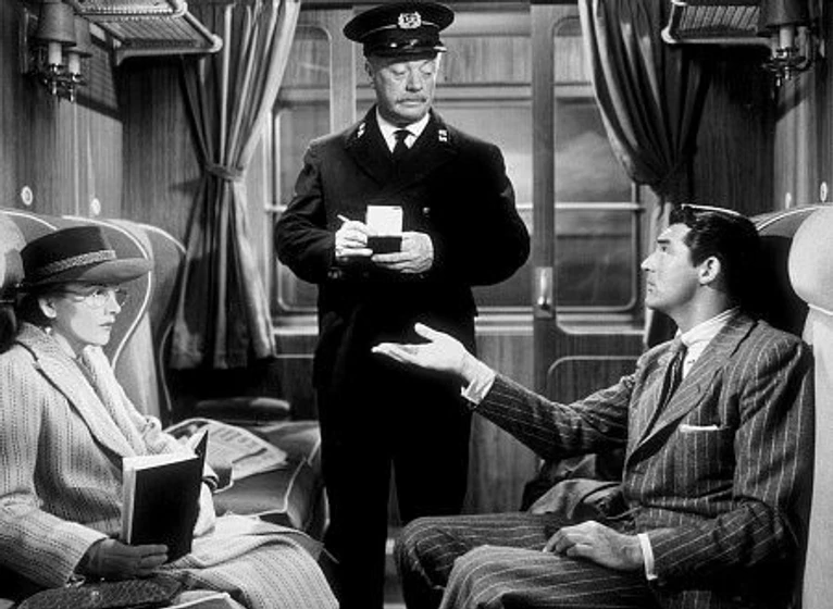 Cary Grant y Joan Fontaine en sospecha