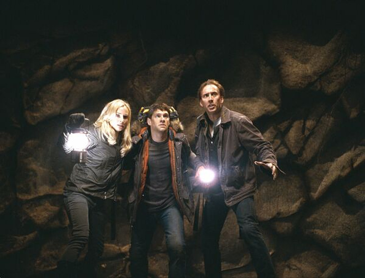 Nicolas Cage, Justin Bartha y Diane Kruger en La Búsqueda 2: El diario secreto