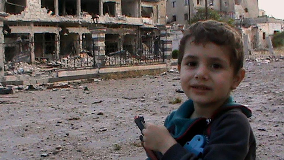 Imagen de Syria self-portrait. Silvered water