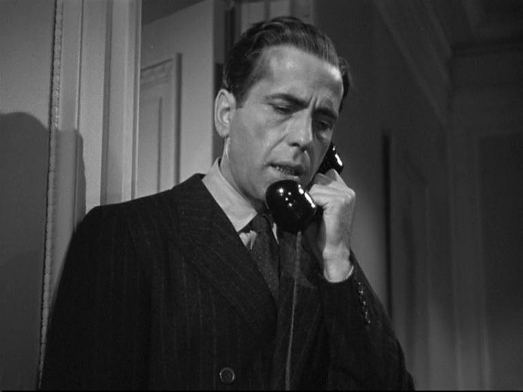 Humphrey Bogart en El Halcón Maltés