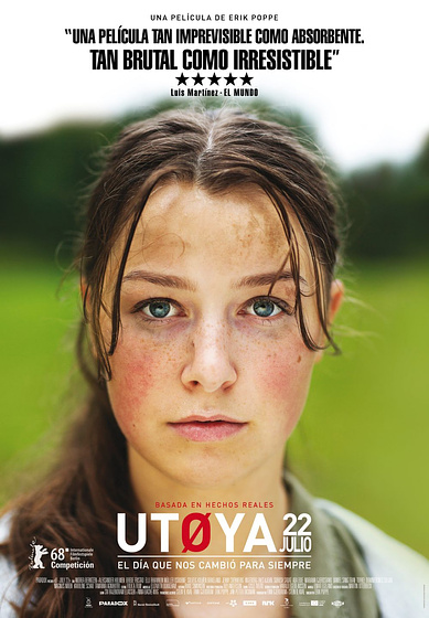 Imagen de Utoya. 22 de julio (Cartel español)