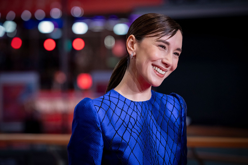 Sibel Kekilli en Yunan (Berlinale. Febrero 2025)
