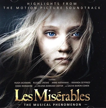 Carátula de la banda de sonido de Los Miserables