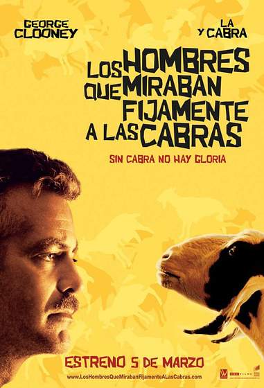 Imagen de Los Hombres que Miraban Fijamente a las Cabras (Banner)
