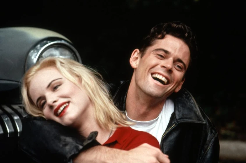 Juliette Lewis y C. Thomas Howell en that-night