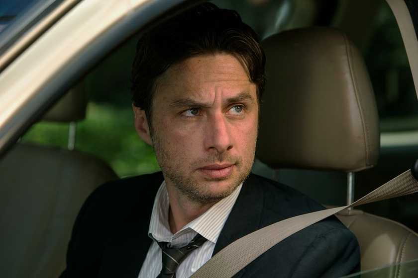 Zach Braff en Ojalá estuviera aquí