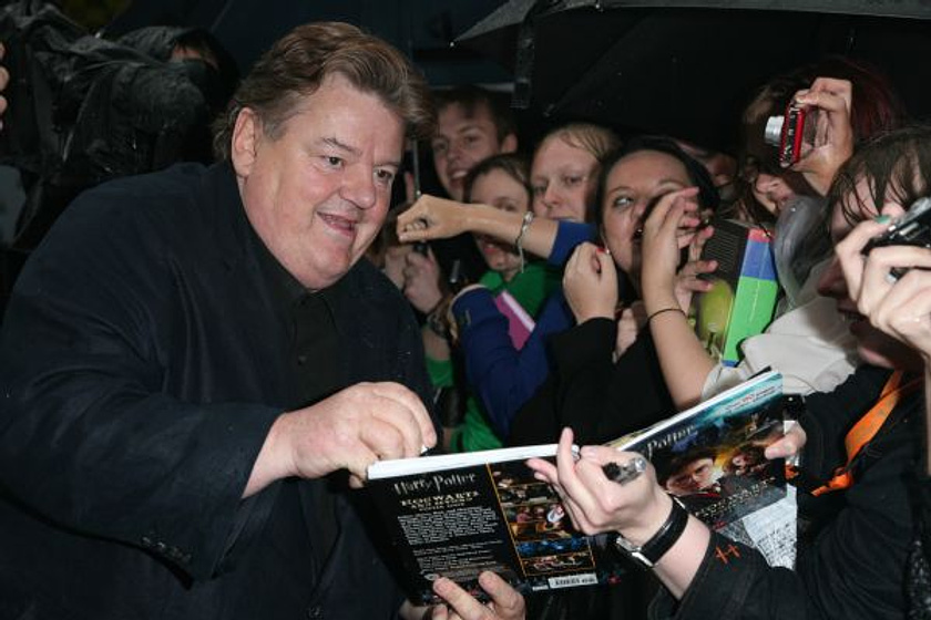 Robbie Coltrane en Harry Potter y el Misterio del Príncipe (Premiere en Londres. Julio 2009)