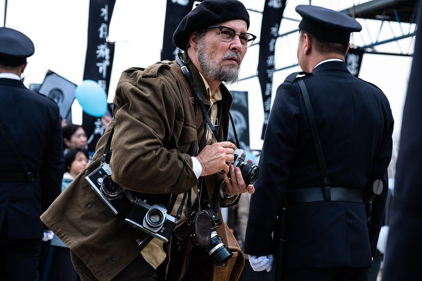 Johnny Depp en El Fotógrafo de Minamata