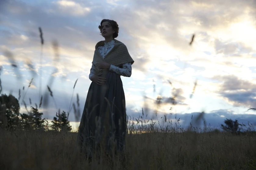 Agyness Deyn en sunset-song