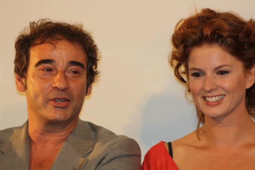 Eduard Fernández y Marián Aguilera en Tonto quien lo lea (San Sebastian Film Commission )