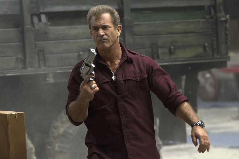 Mel Gibson en Los Mercenarios 3