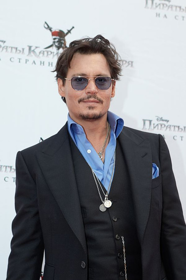 Johnny Depp en Piratas del Caribe: En Mareas Misteriosas (Photocall en Moscu. Mayo 2011)