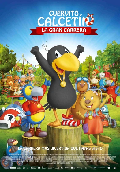 Imagen de cuervito-calcetin-la-gran-carrera (Cartel español)
