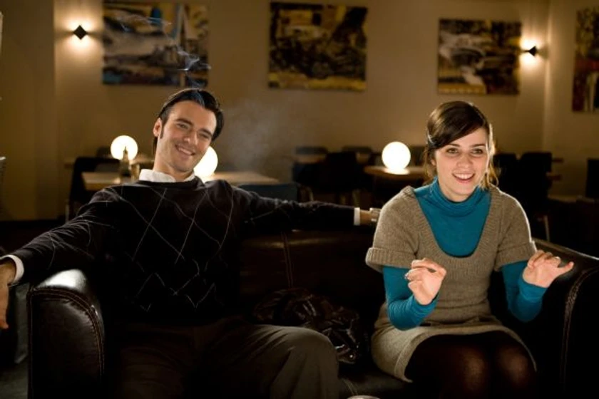 Nora Tschirner y Guilio Berruti en bon-appetit