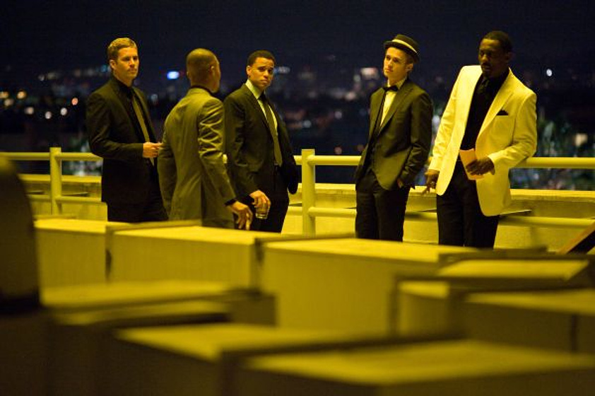 Paul Walker, Hayden Christensen, Idris Elba y Chris Brown [XXV] en Ladrones
