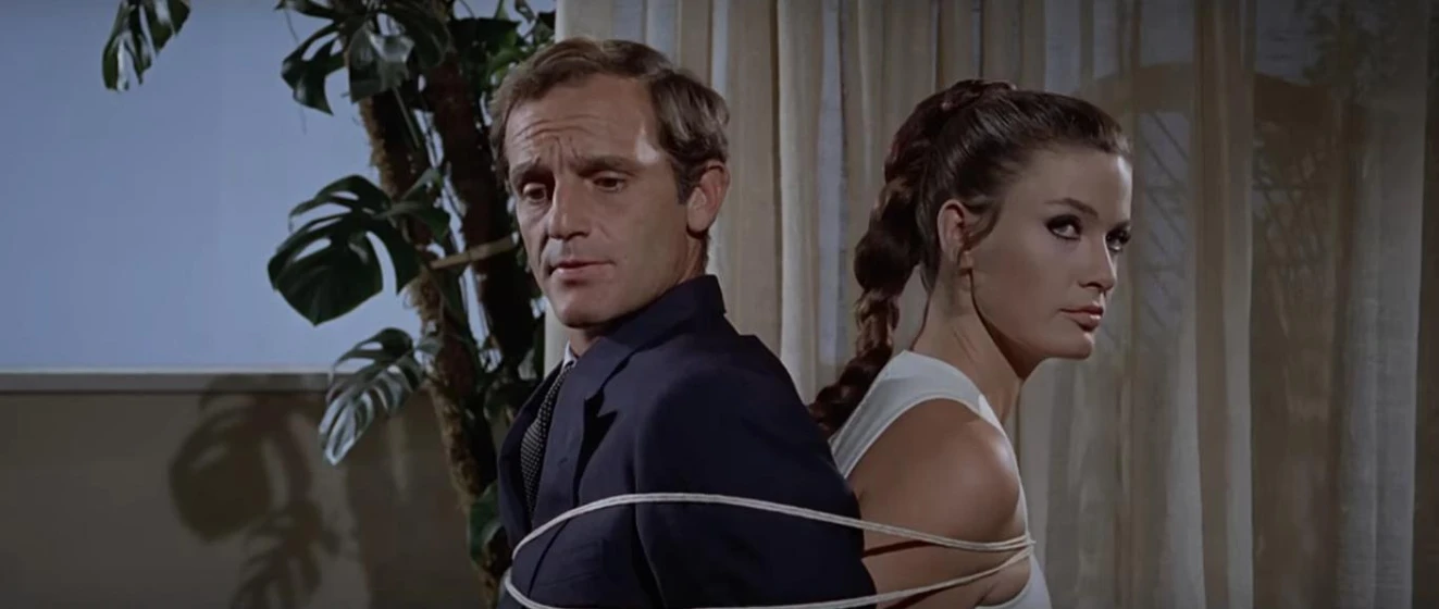 Philippe Leroy y Marisa Mell en que-noche-muchachos