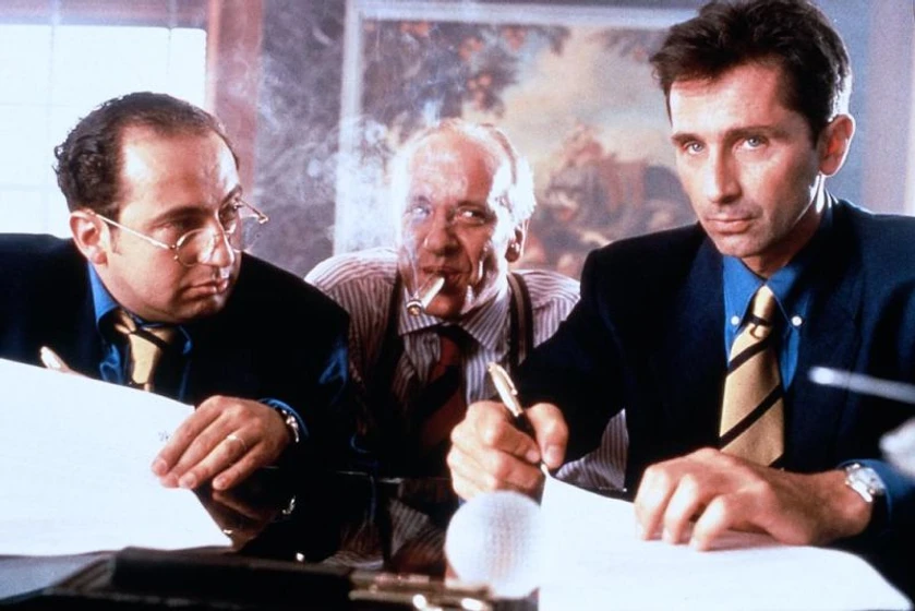 Thierry Lhermitte, Patrick Timsit y Tolsty en un-indio-en-paris