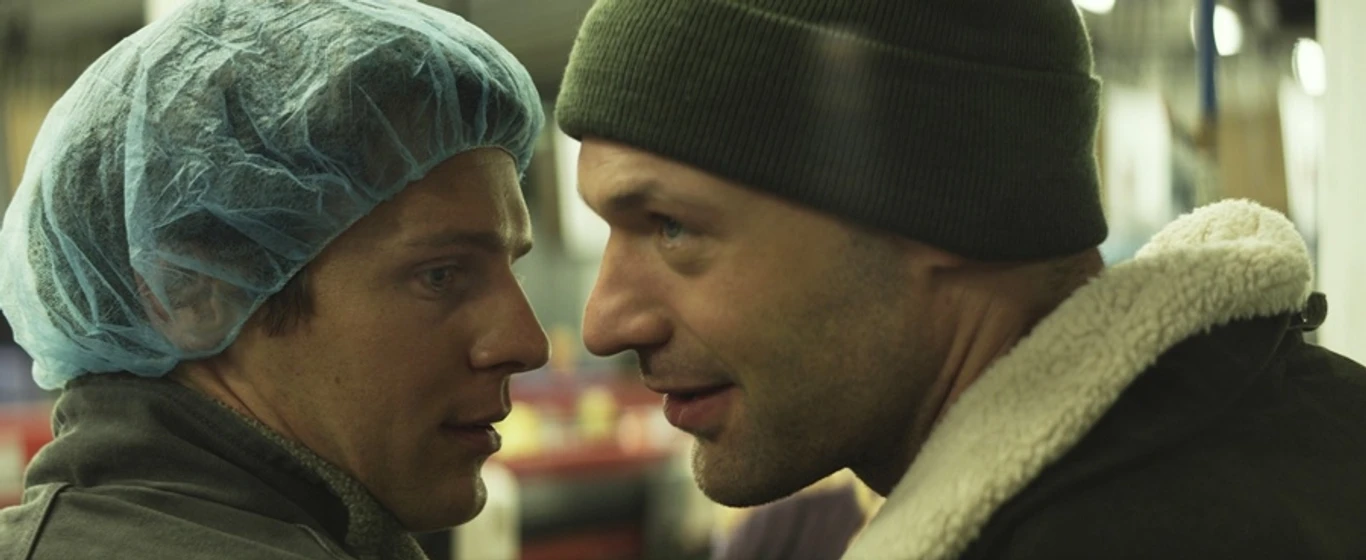 Jonathan Groff y Corey Stoll en c-o-g