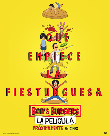 Imagen de Bob's Burgers la Película (Cartel teaser español)