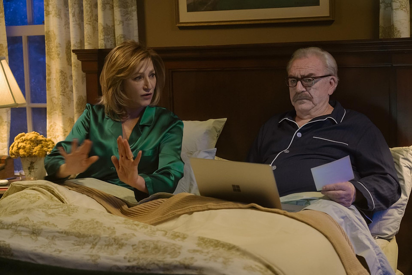 Brian Cox y Edie Falco en The Parenting