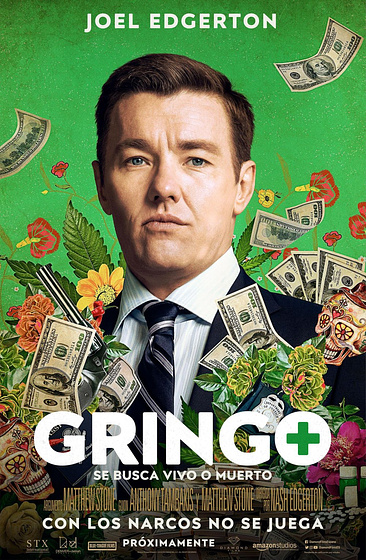 Imagen de Gringo. Se busca vivo o muerto (Cartel personajes español)
