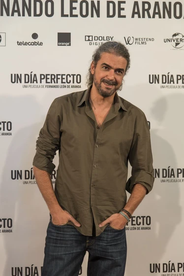 Fernando León de Aranoa en un-dia-perfecto-2014 (Photocall en Madrid. Agosto 2015)