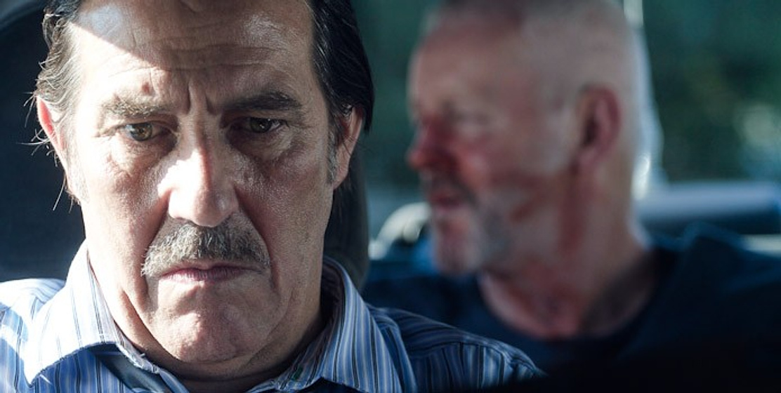 David Morse y Ciarán Hinds en McCanick