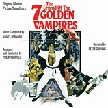 Carátula de la banda de sonido de Kung Fu Contra los Siete Vampiros de Oro