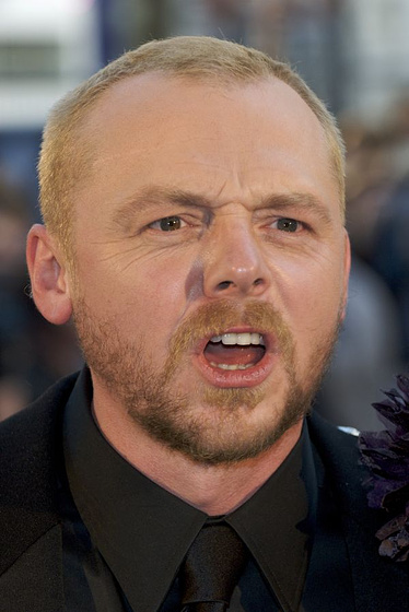 Simon Pegg en Star Trek (Premiere en Londres. Abril 2009)