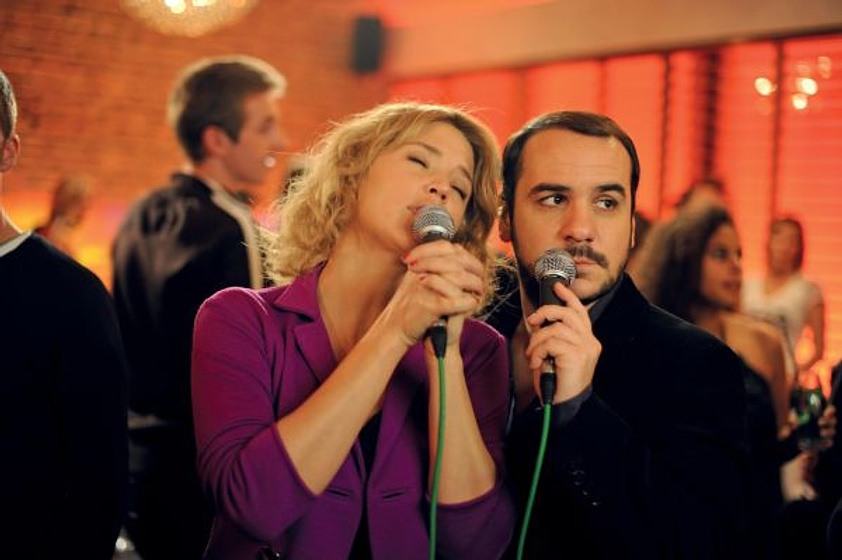 François-Xavier Demaison y Virginie Efira en La Oportunidad de mi vida