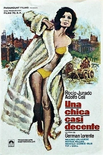 Poster de Una Chica casi Decente