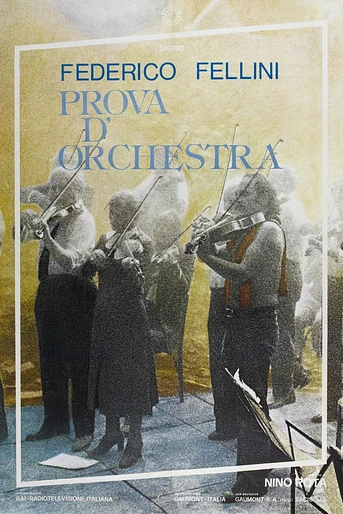 Poster de Ensayo de orquesta