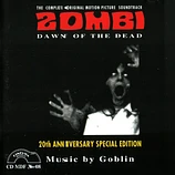 Carátula de la banda de sonido de Zombi, Edición Especial 20 Aniversario