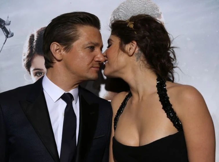 Jeremy Renner y Gemma Arterton en Hansel y Gretel. Cazadores de brujas (Premiere en Los Ángeles. Enero 2013)