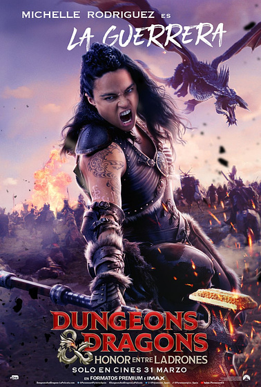 Imagen de Dungeons & Dragons. Honor entre Ladrones (Cartel personajes español)