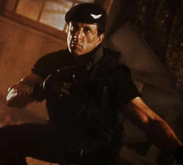 Sylvester Stallone en Demolition Man