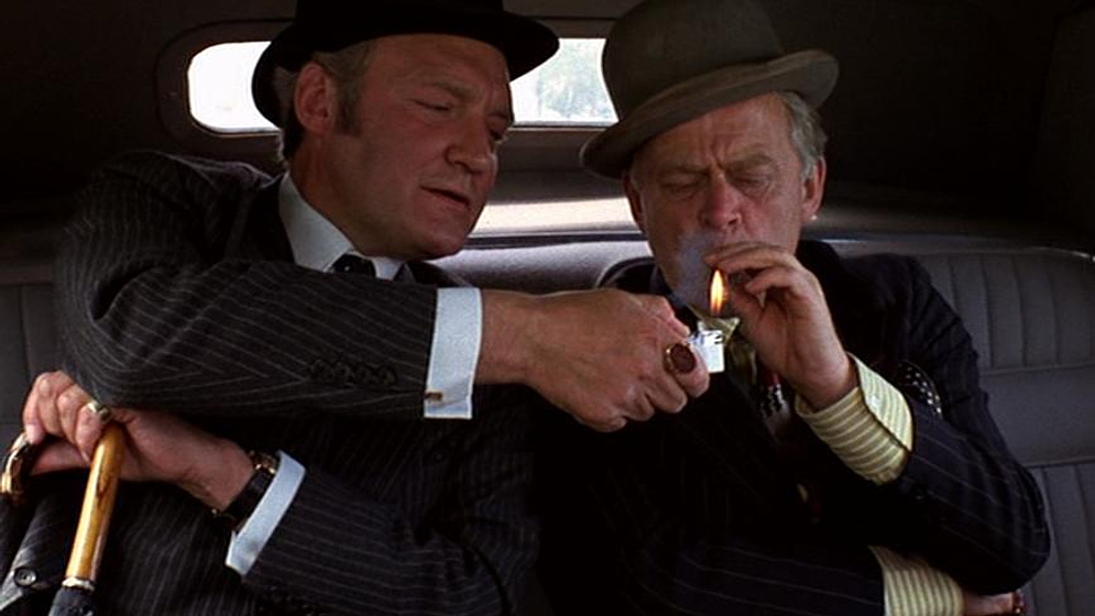 Ove Sprogøe y Bjørn Watt-Boolsen en the-last-exploits-of-the-olsen-gang