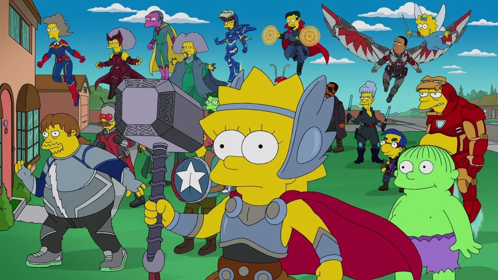 Imagen de los-simpson-la-buena-el-malo-y-loki