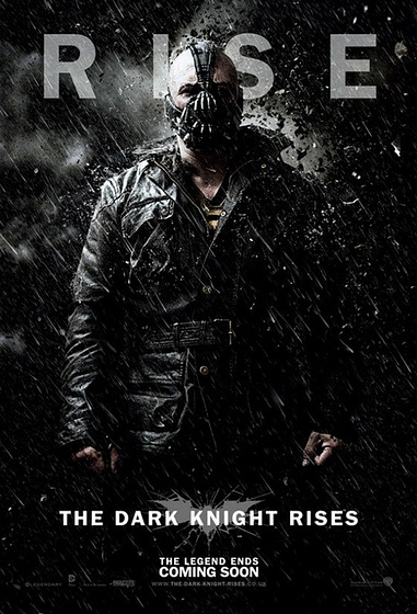 Imagen de El Caballero Oscuro. La Leyenda Renace (Poster promocional Bane)