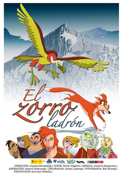 Imagen de El Zorro Ladrón (Cartel)