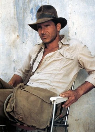 Harrison Ford en indiana-jones-en-busca-del-arca-perdida