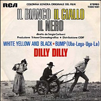 Carátula de la banda de sonido de El Blanco, el amarillo, el negro