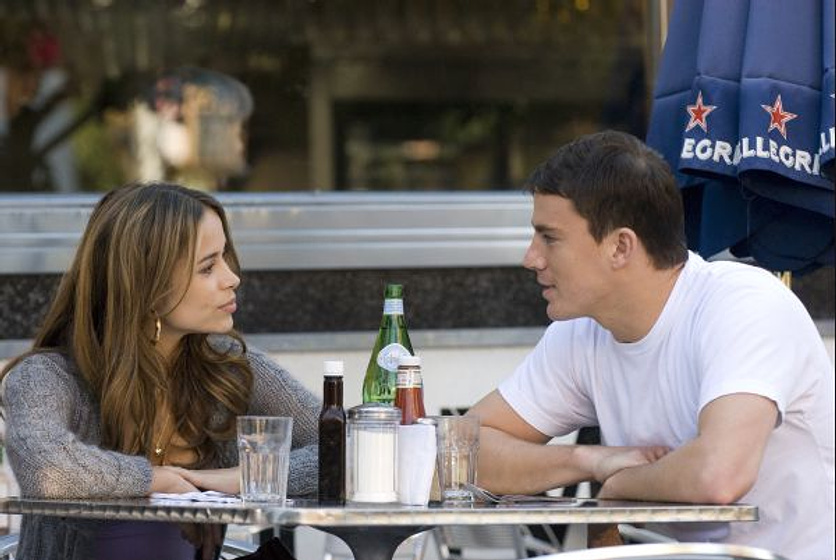 Channing Tatum y Zulay Henao en Fighting. Puños de asfalto