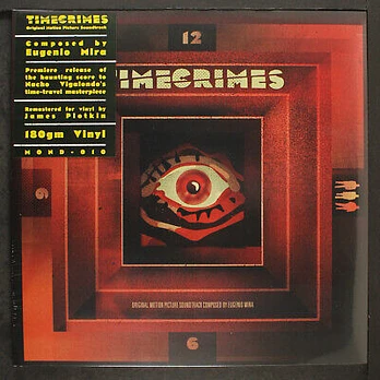 Carátula de la banda de sonido de Los Cronocrímenes