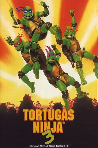 Poster de Tortugas ninja III
