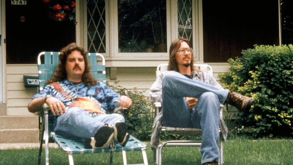 Mark Borchardt y Mike Schank en American Movie