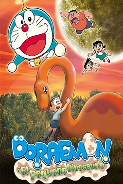 poster of movie Doraemon y el pequeño dinosaurio