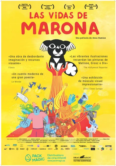 Imagen de las-vidas-de-marona (Cartel español)