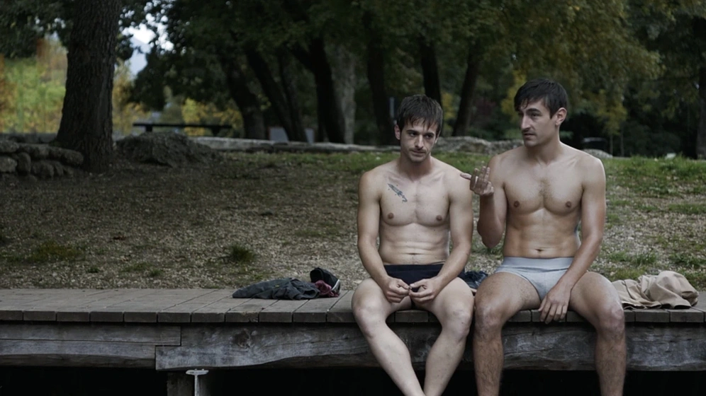 Vasilis Magouliotis y Anton Weil en The Man with the Answers